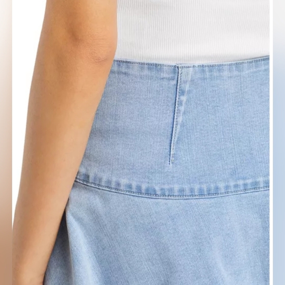 GENERATION LOVE Adella Denim Skirt. Size 32 (~US 12) NWT - Picture 7 of 12